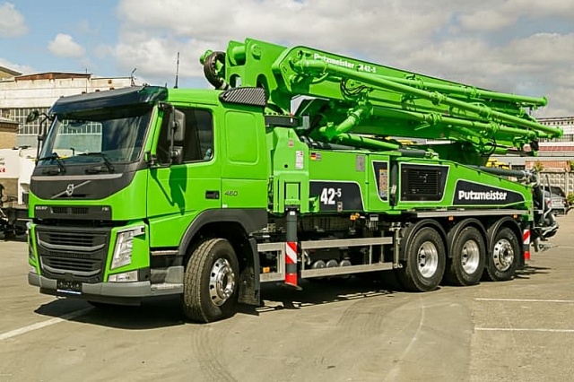 Автобетононасос Putzmeister M 42-5 LW Volvo
